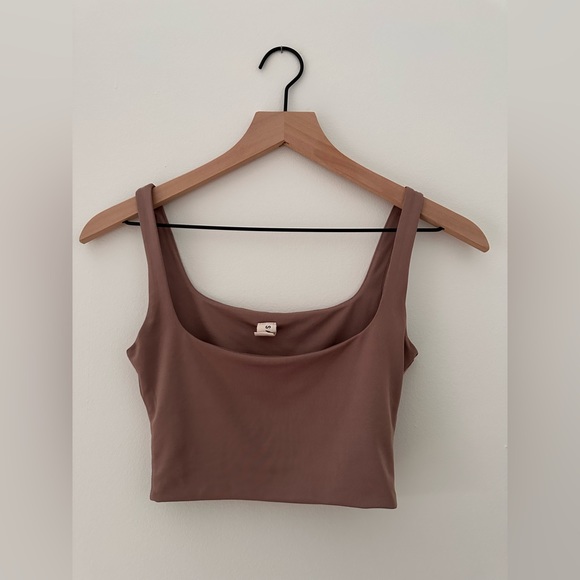 Mauve Cropped Tank - Picture 1 of 1